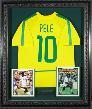 Pele Shirt Number 10 | Pele Jersey Number 10 | Pele Brazil Shirt No. 10 | Pele Brazil Jersey No. 10